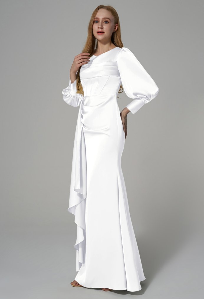 AW Gabriela White  Bridesmaid Dresses